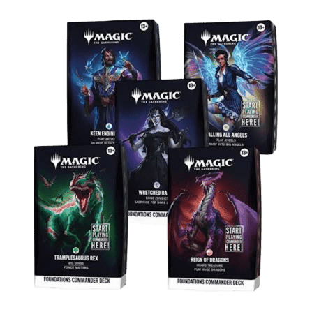 mazos commander foundations cartas magic
